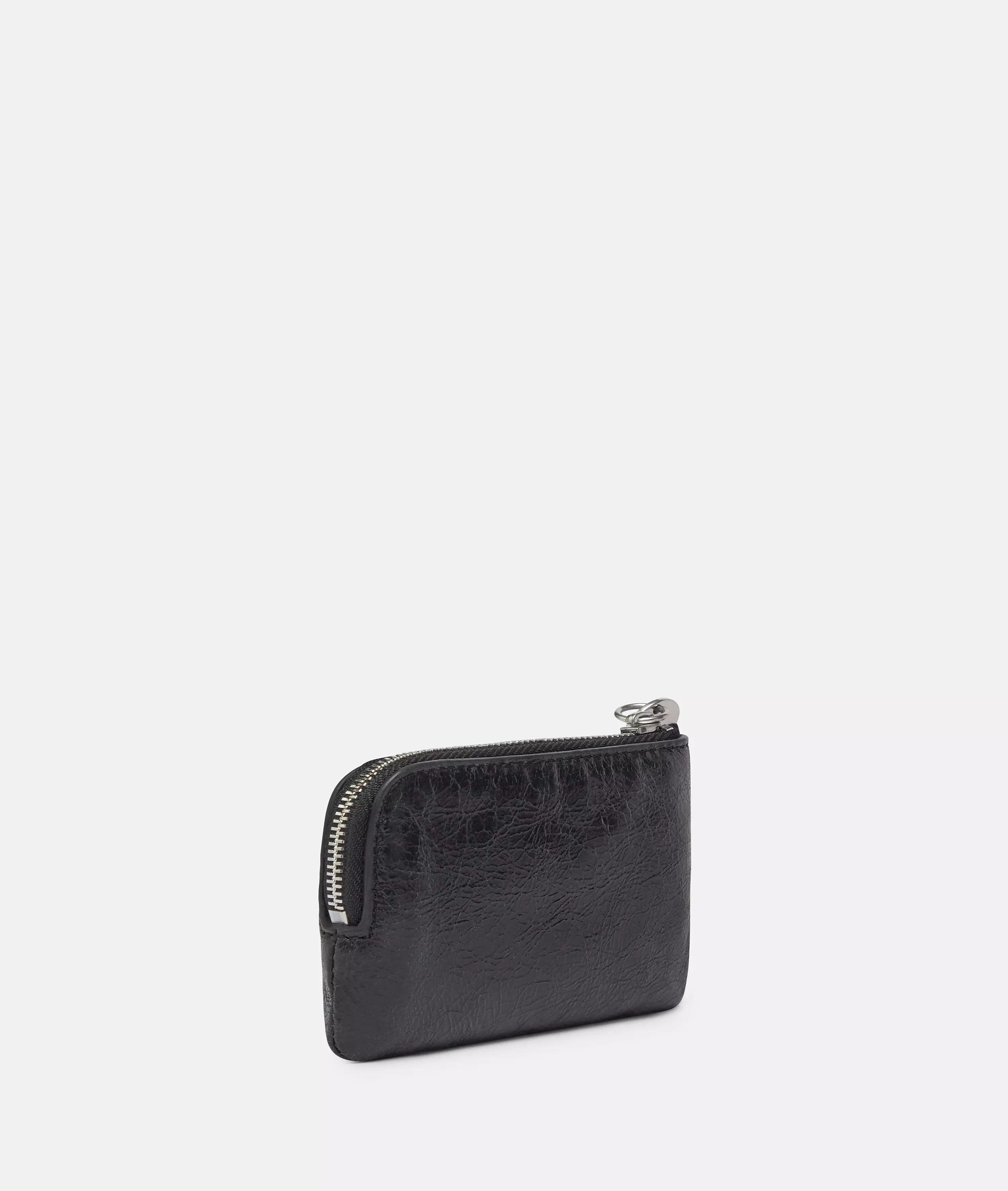 Wallet Mini wallet with crinkle effect