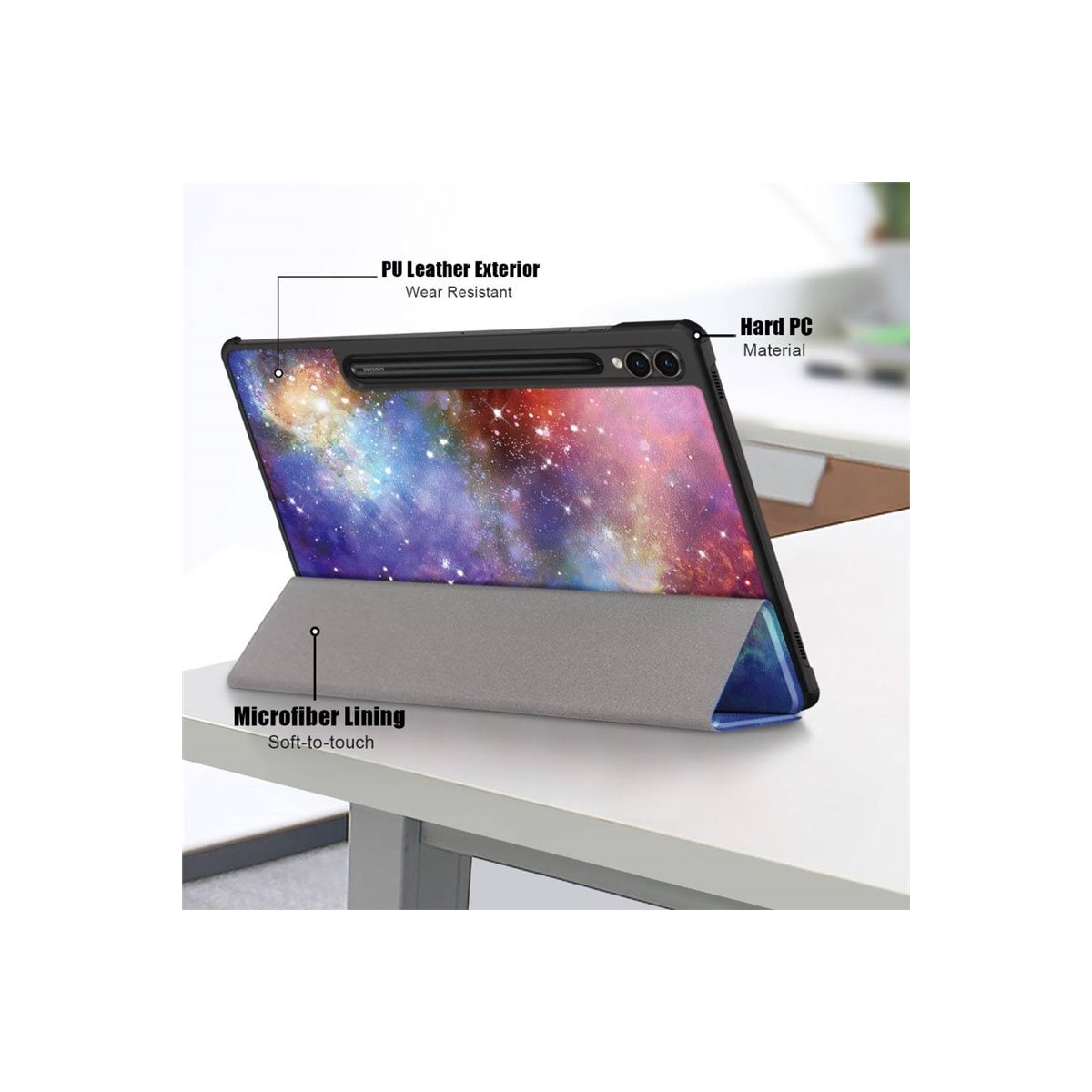 Aktiv deksel Samsung Galaxy Tab S9 Ultra 14.6 - Nebula