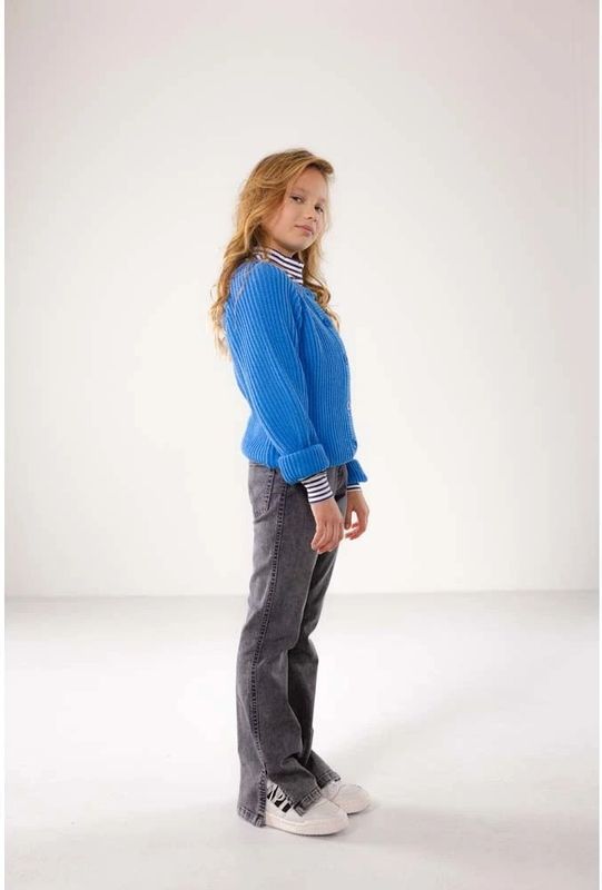 Blue Rebel meisjes vest - Blauw