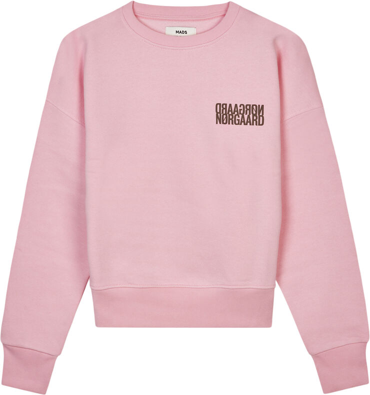 Mads Nørgaard - Copenhagen Organic Sweat Tilvina Sweatshirt Lyserød