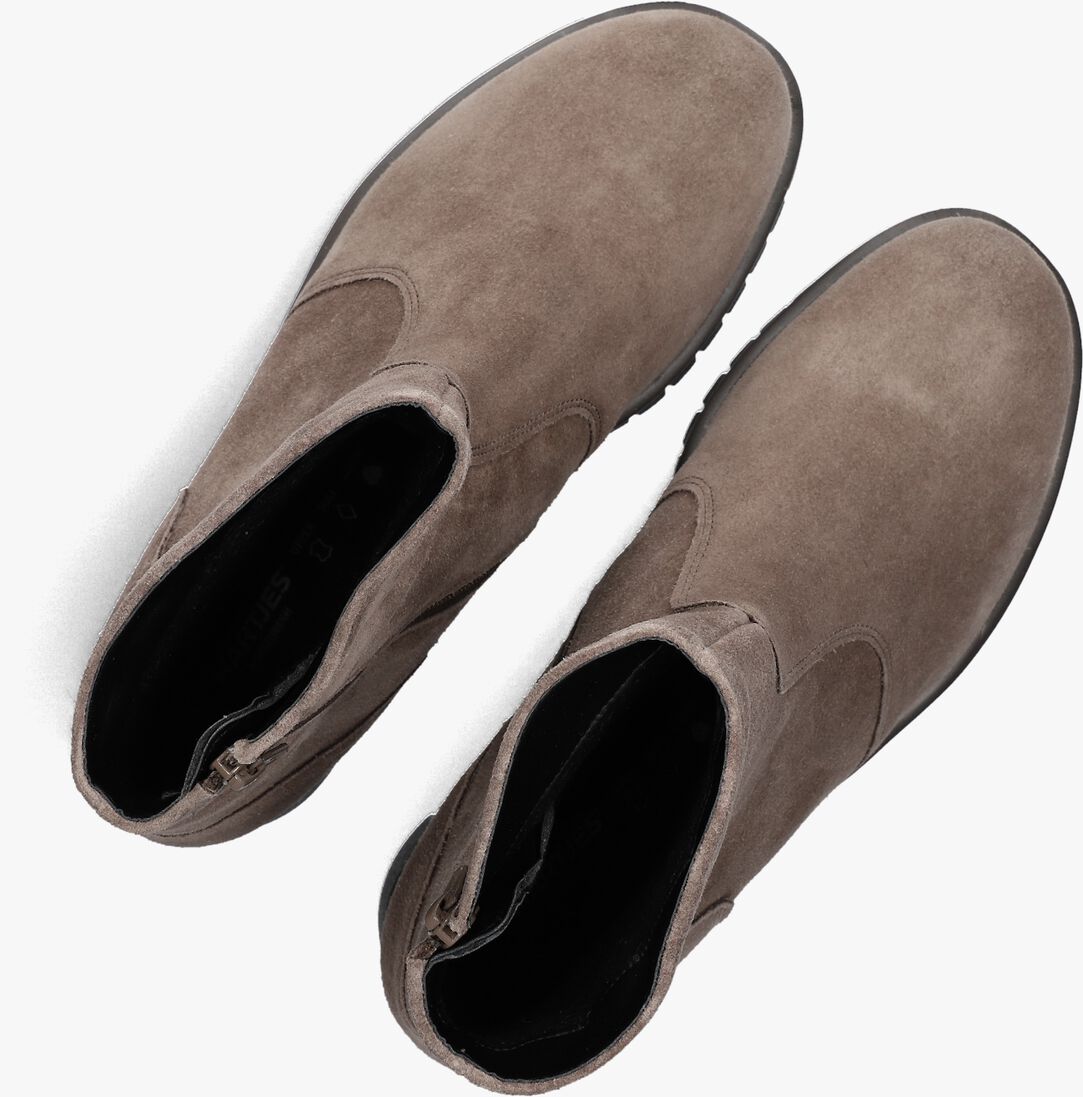 taupe hartjes enkelboots sue h booty