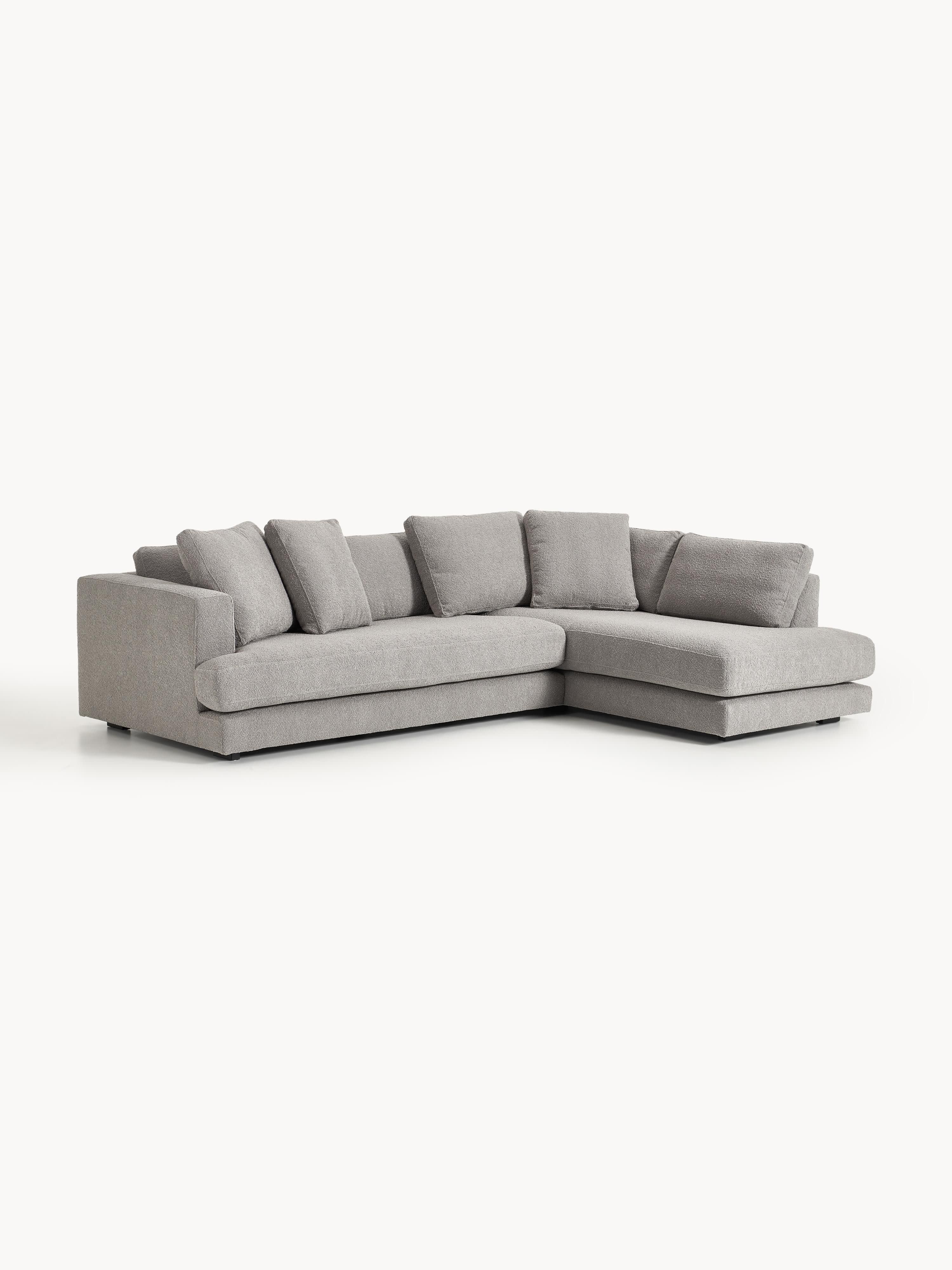 Bouclé hoekbank Tribeca