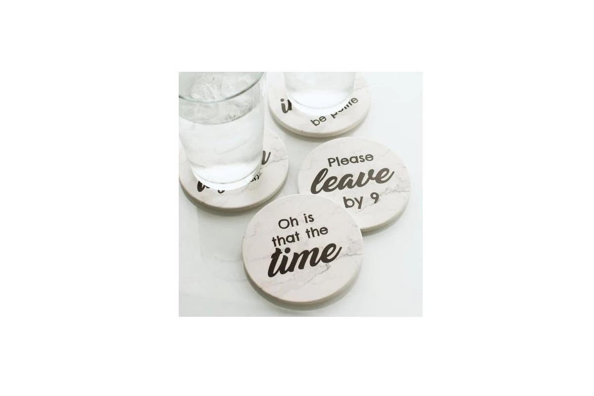 Rude Coasters Set of 4