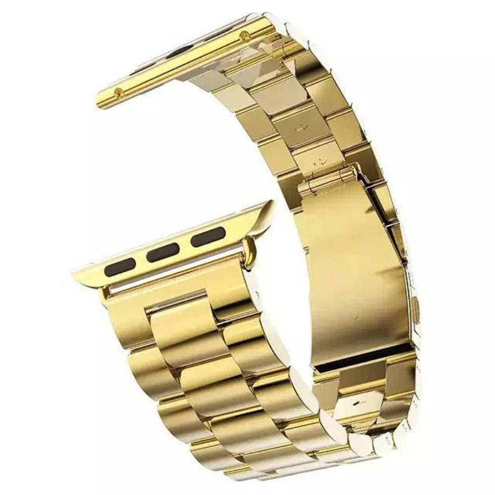 Apple Watch (49/46/45/44 mm) Deluxe Edelstahl Armband - Gold