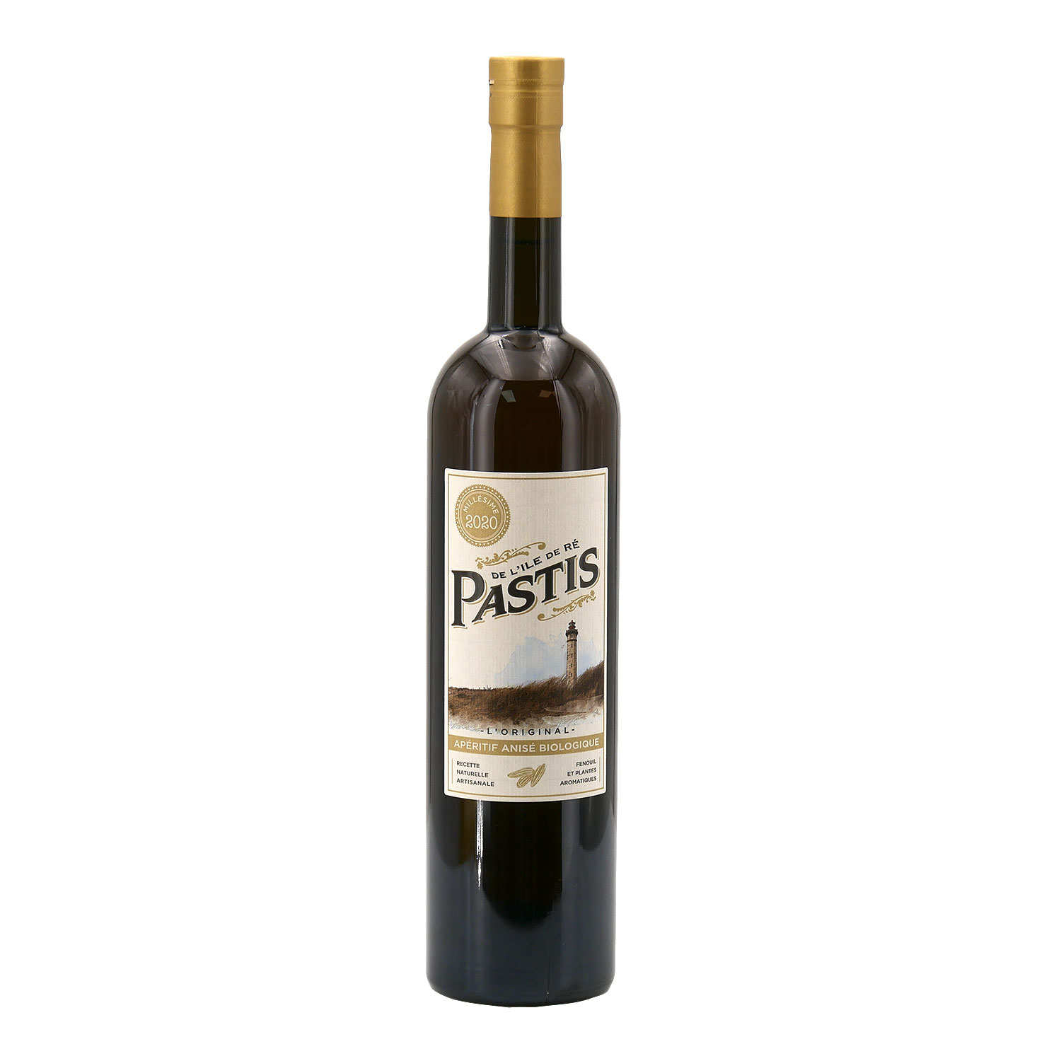 Pastis de l'île de Ré® millésimé bio 45% - Pastis de l'île de Ré