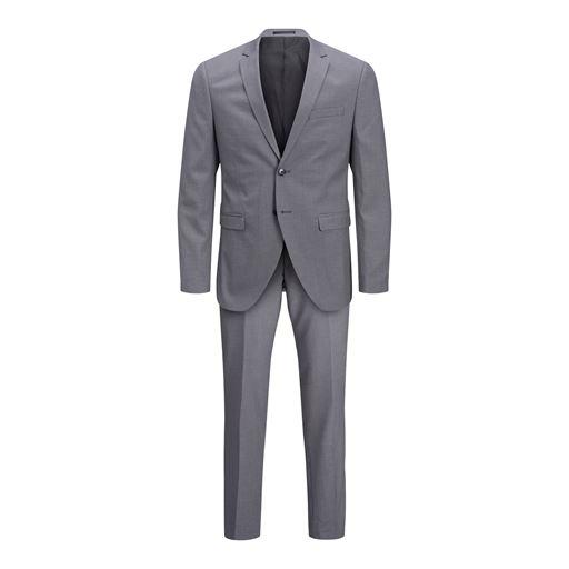 Jack&Jones Franco Jakkesæt, Light Grey Melange, 52