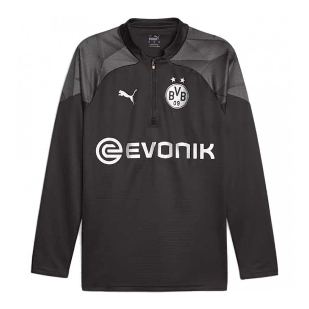 Puma BVB TRG - Maillot Homme black/puma silver
