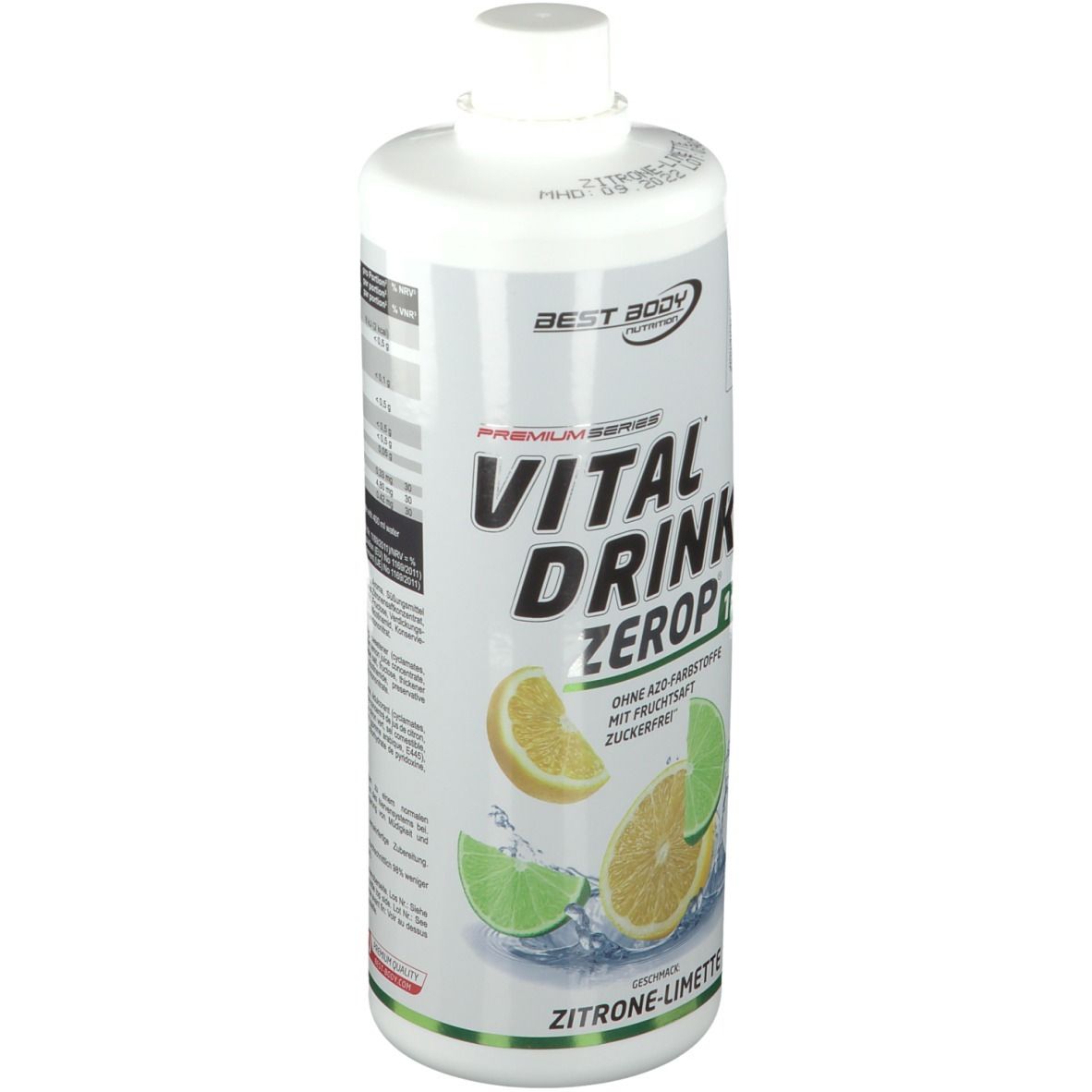 Best Body Nutrition Low Carb Vital Drink, Zitrone-Limette