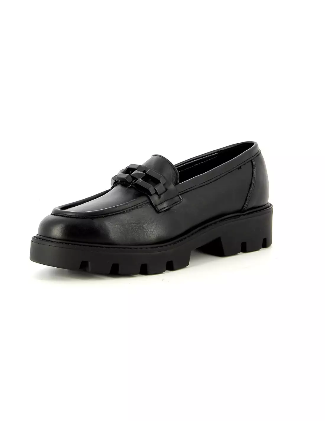 ATELIER GDC 28188PE - Mocassins & bateaux Noir