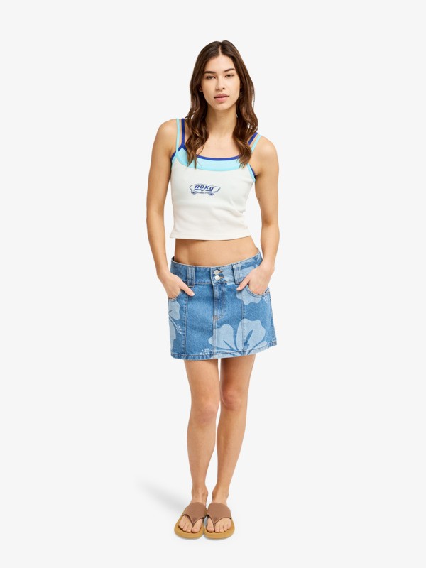 Stunning Spirit Jupe en denim Bleu Femme