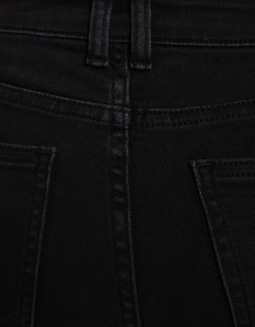 calça jeans skinny vintage de cintura baixa