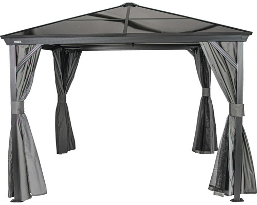 SOJAG Verona 10x10 paviljoen met klamboe 279 x 279 cm antraciet