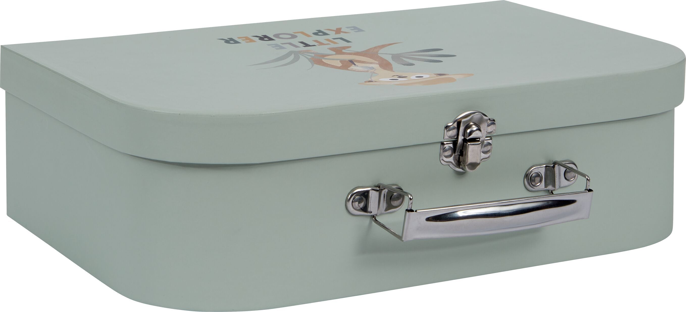 SARITA Koffer - Grau / B: 30.0 cm x T: 20.5 cm x H: 9.0 cm
