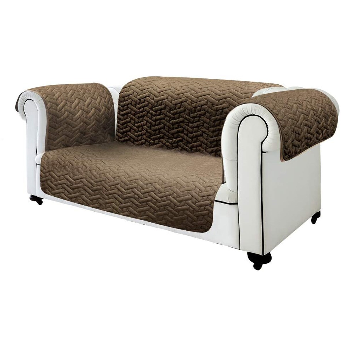 Starlyf® 2 Sitzer Sofaschoner, wasserabweisend, wendbar Sofa Cover