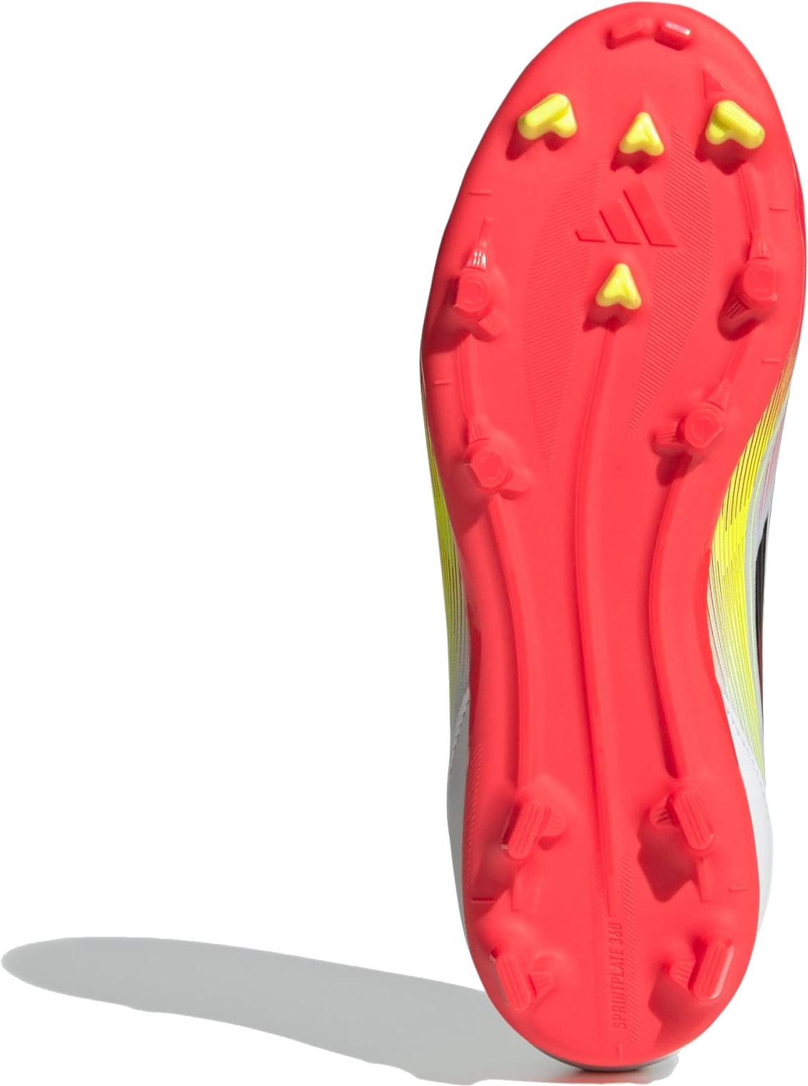 F50 League LL FG/MG Junior Cloud White/Core Black/Solar Yellow