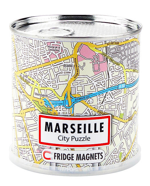 CRAENEN - MARSEILLE CITY PUZZLE MAGNETS