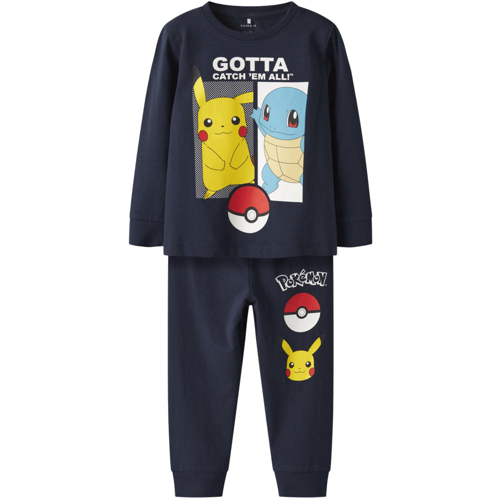 Køb Name It Navy Blazer Nmmostyr Pokemon Ls Nightset Sky