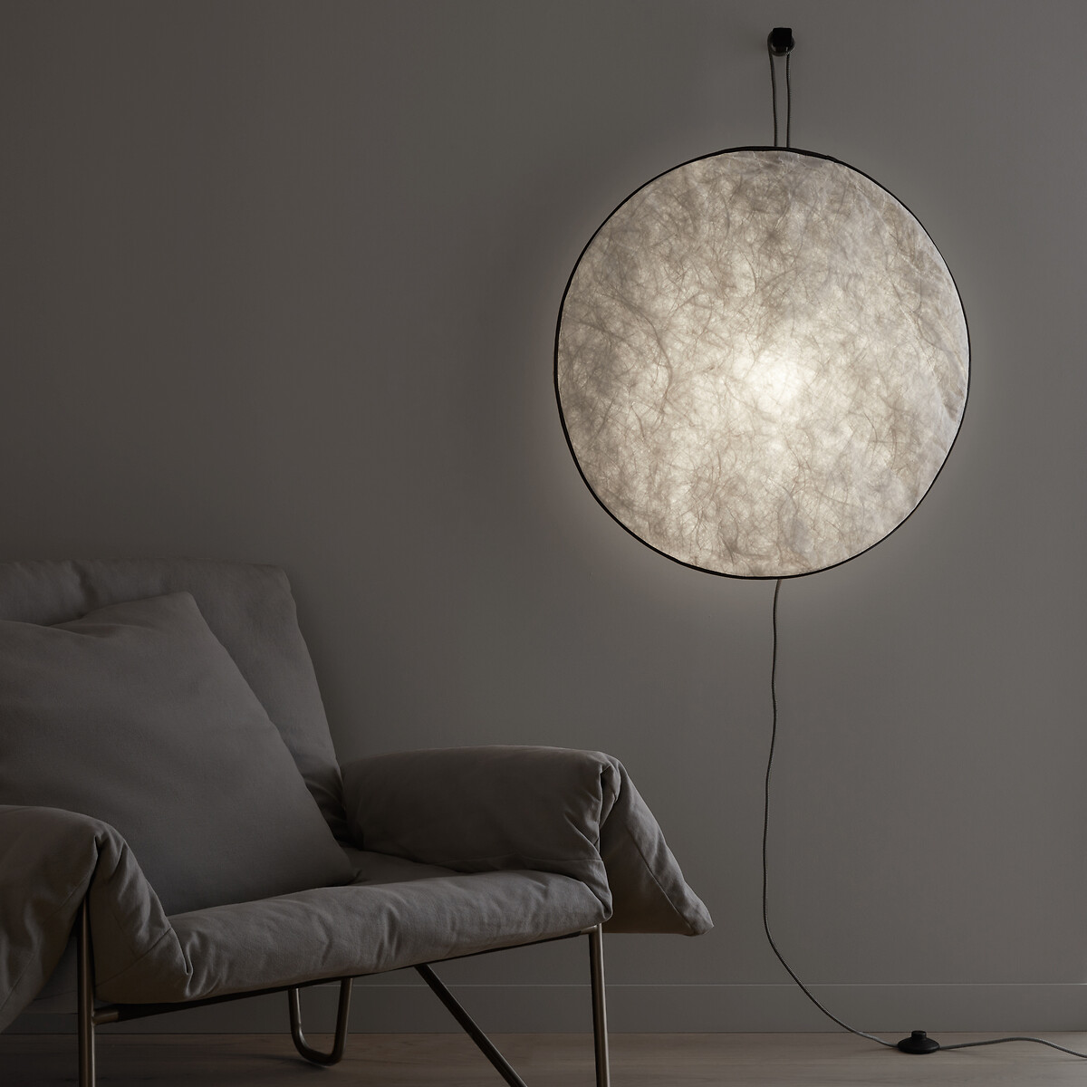 OTTO STUDIO PARA AM.PM<br>Luminária de parede em Tyvek®, Moon