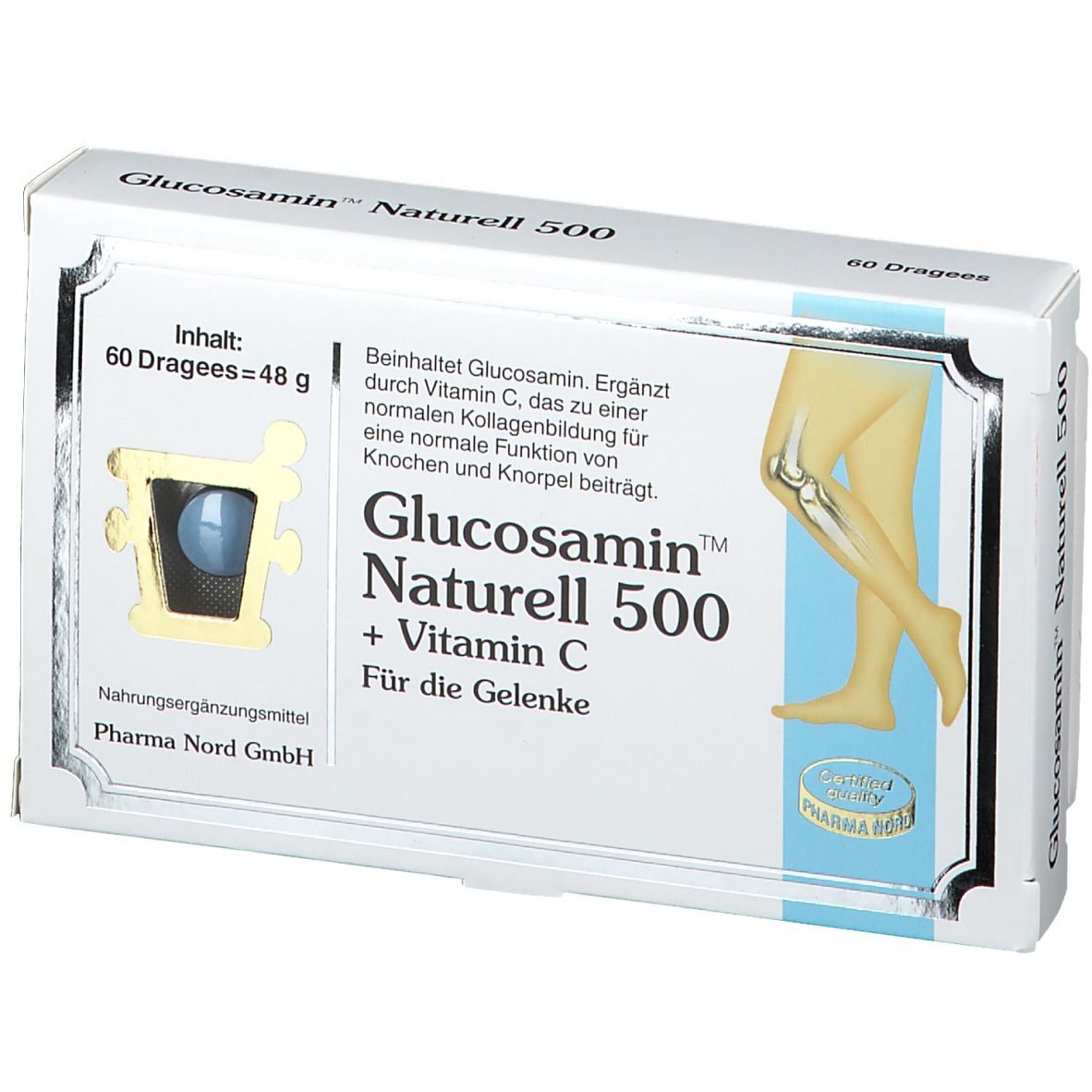 Glucosamin Naturell 500 mg Dragees