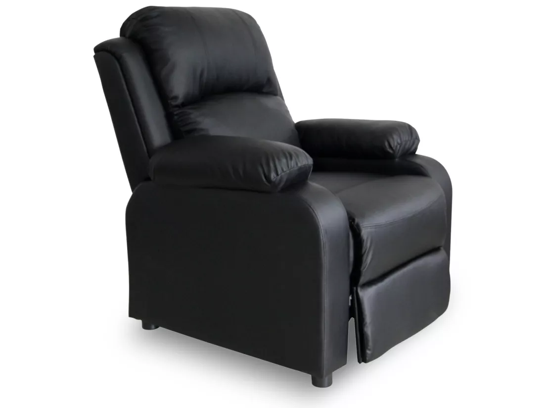Fauteuil relax Riga Noir