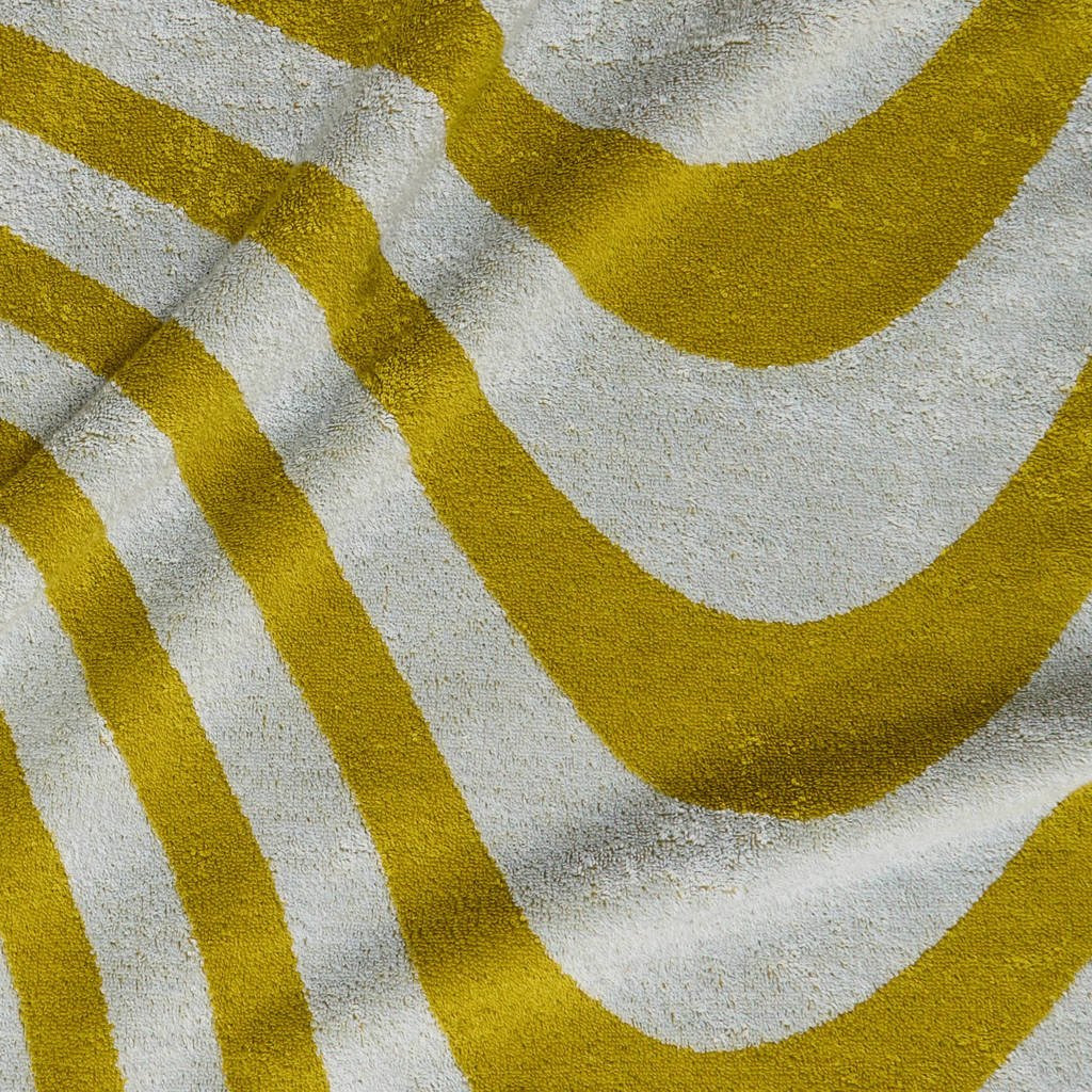 strandlaken Swirl (groen) (180x100 cm)