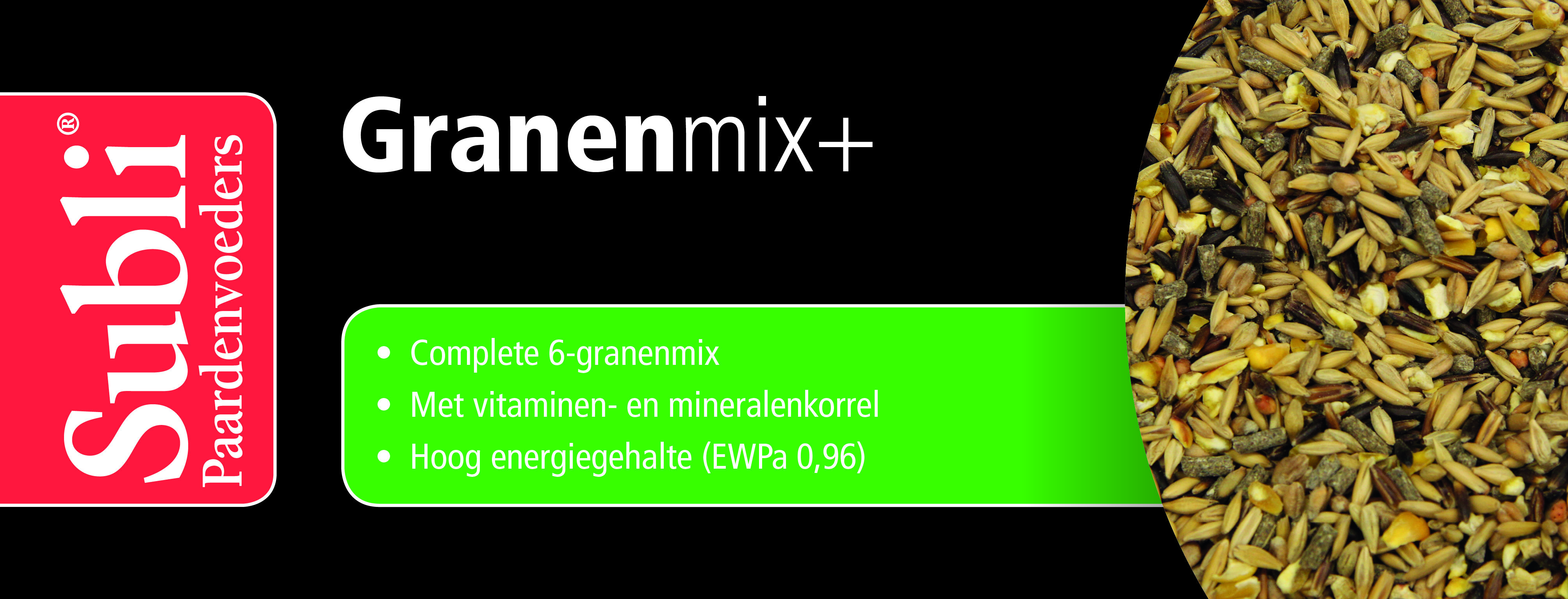 Subli Granenmix  - Sport/ prestatie - 20 Kilogram - Zak