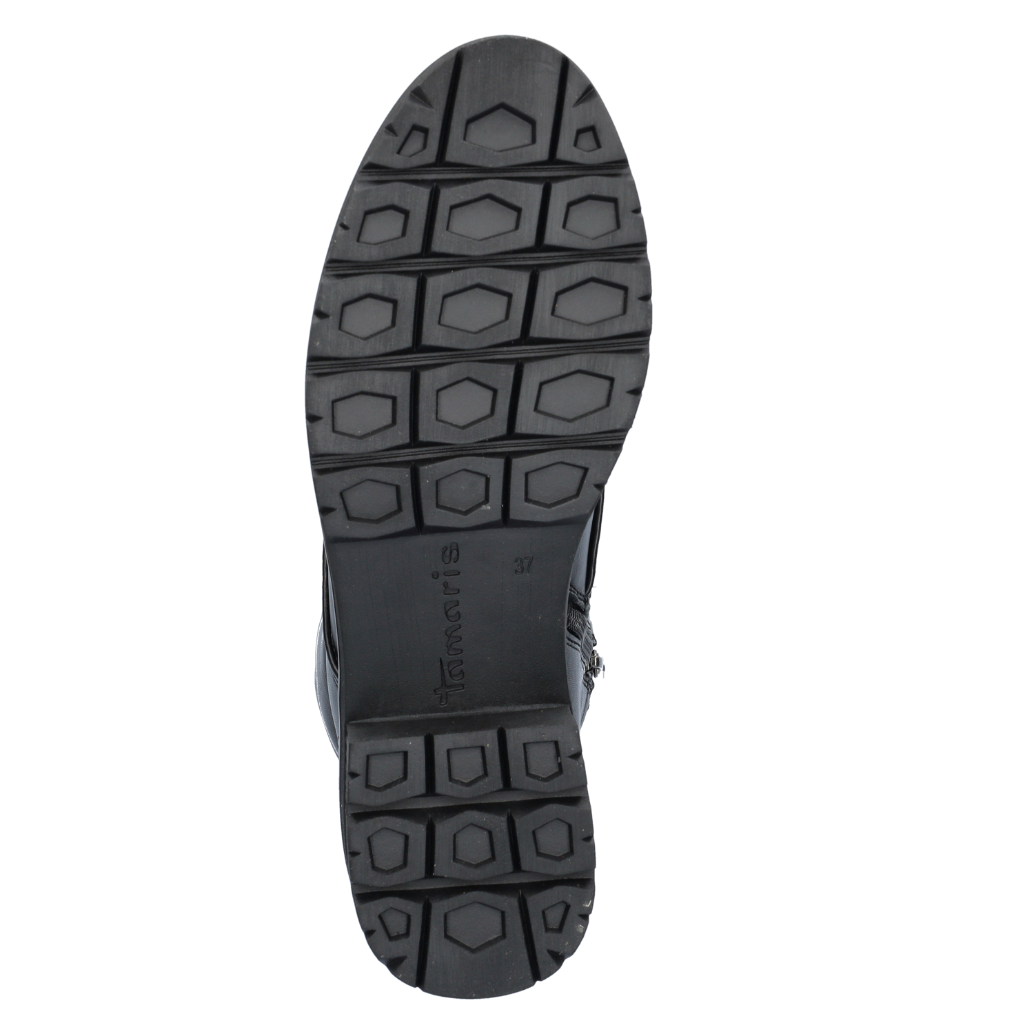 dames veterboot Tamaris Zwart