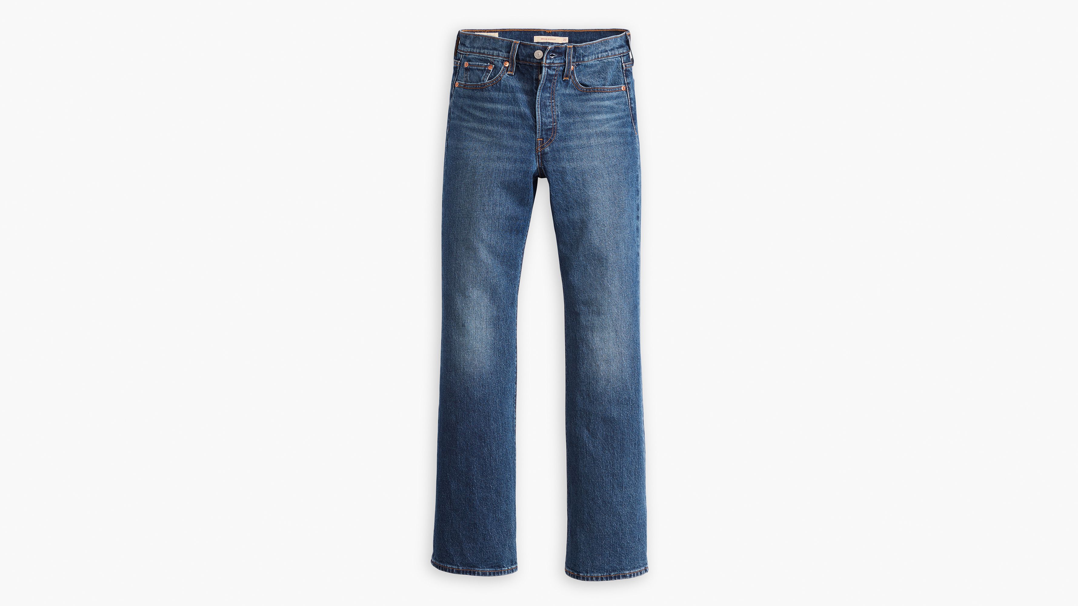 Jean Wedgie Bootcut - Bold And Beautiful - Bleu