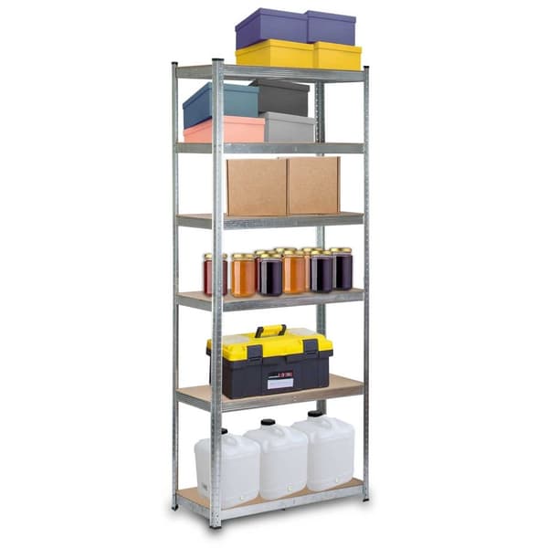 Metallhylle for oppbevaring 222 x 90 x 40 cm Humberg HR-814