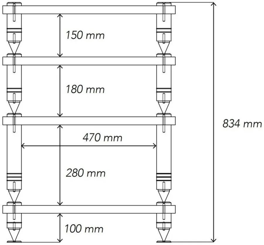 NorStone Como 133 Meubles hi-fi