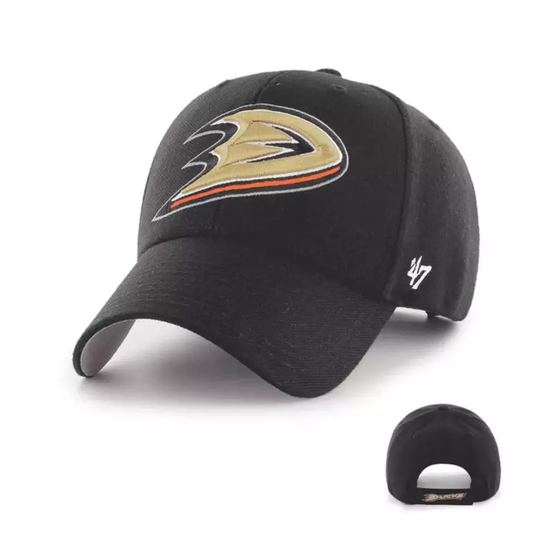 Casquette 47 BRAND Nhl Anaheim Ducks Mvp Noir