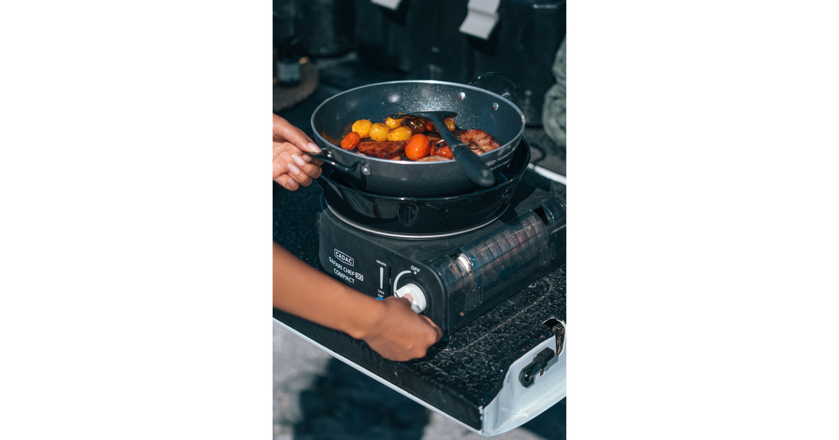 CadacSafari Chef 30 Compact gasbarbecue  (ø 30 cm)