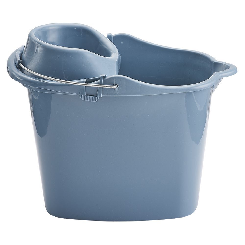 Kit de ménage complet bleu 11 pièces