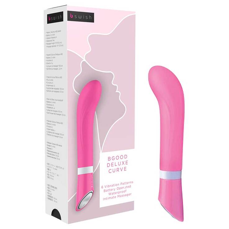 Bgood Deluxe G-Spot Petal Pink Vibrator, 1 St
