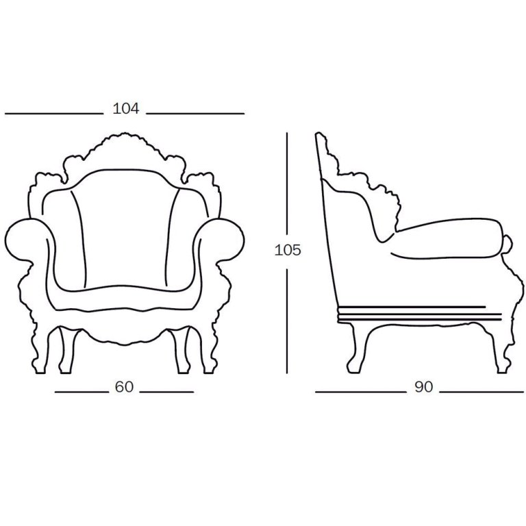 Magis Proust fauteuil outdoor multicolour