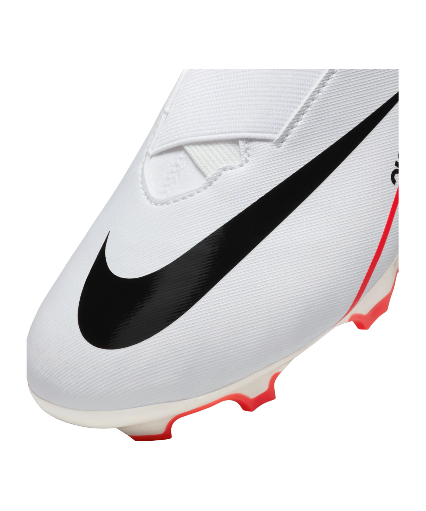 Nike Jr Air Zoom Mercurial Vapor XV Academy FG/MG Ready Kids Rot Weiss Schwarz F600