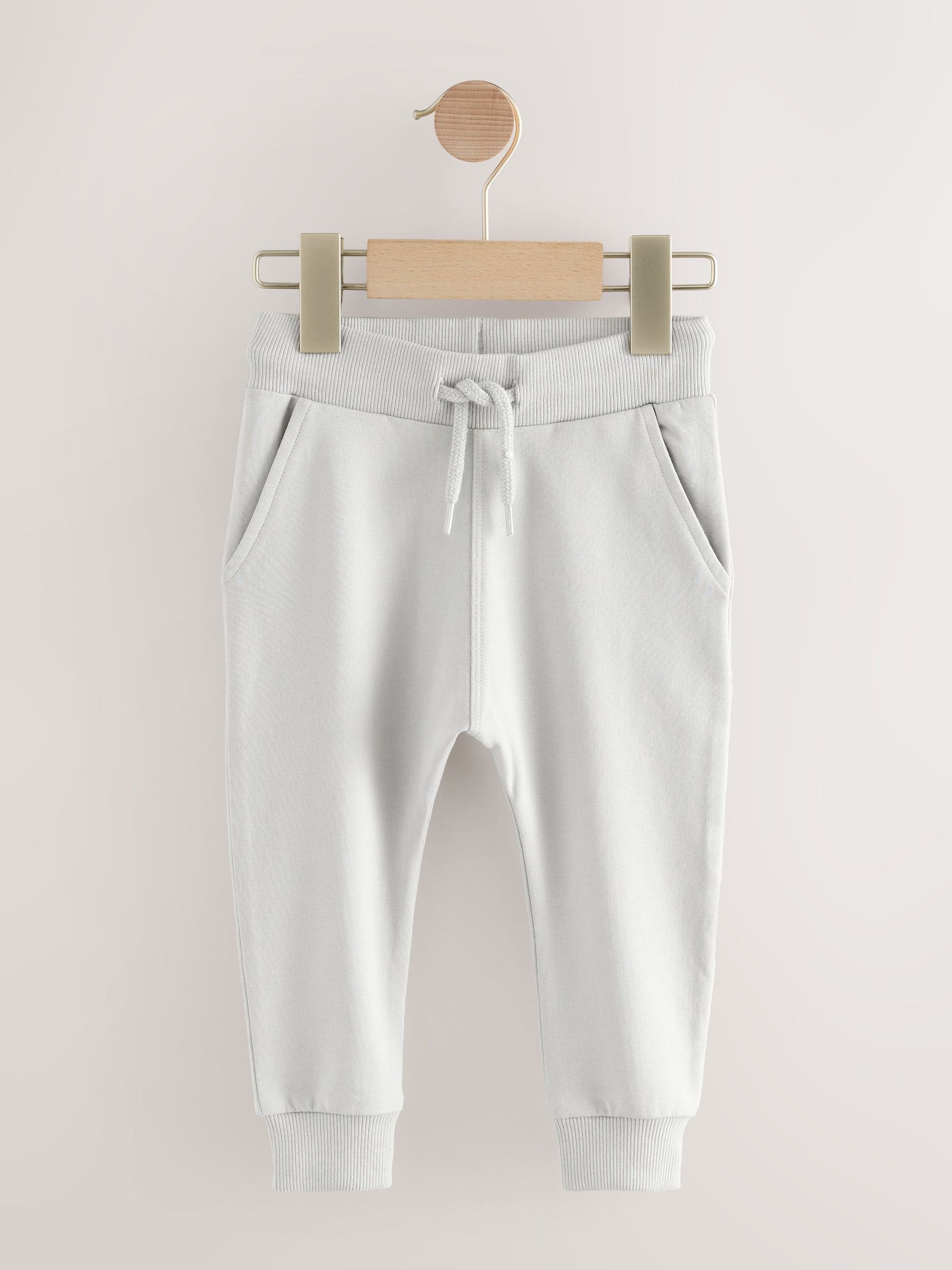Blauw/Ecru/Marineblauw - Verpakking van 5 joggingbroeken (3mnd-7jr)