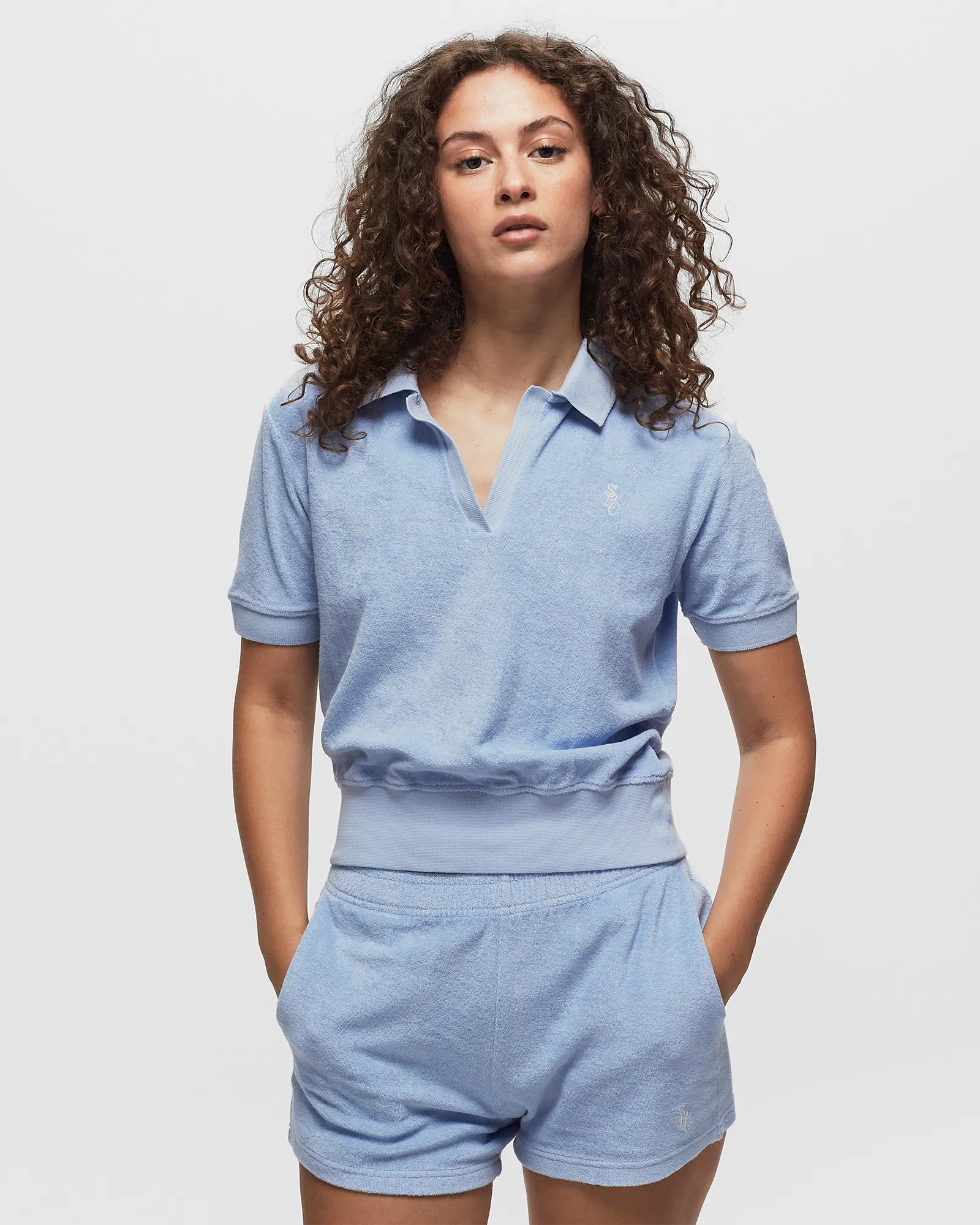 Sporty & Rich SRC Ss Terry Polo