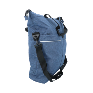 Dresco fietstas enkel blauw 18L