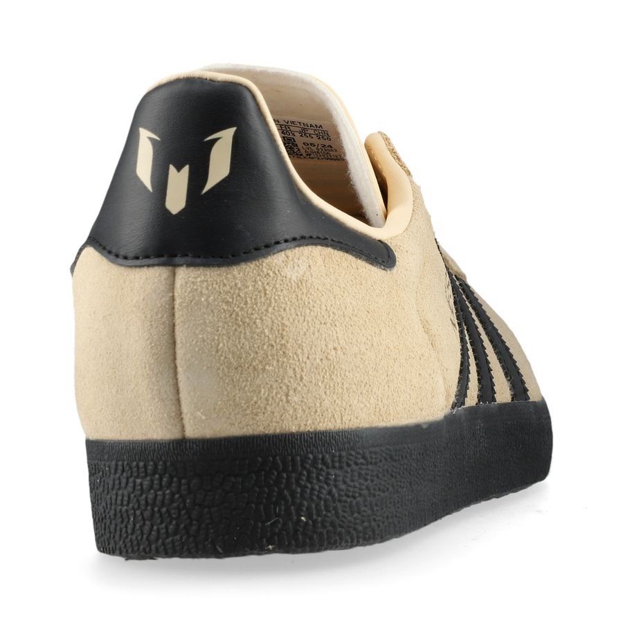 adidas Chaussures Gazelle Messi Triunfo Dorado - Blanc/Noir/Doré