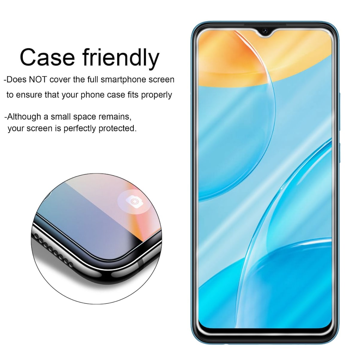 OPPO A15 / A15s 3x Skjermbeskytter Skärmskydd