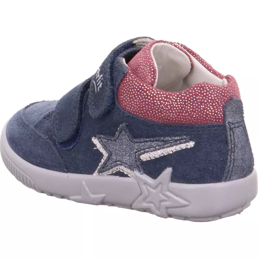 superfit Halbschuh Starlight blaupink (mittel)