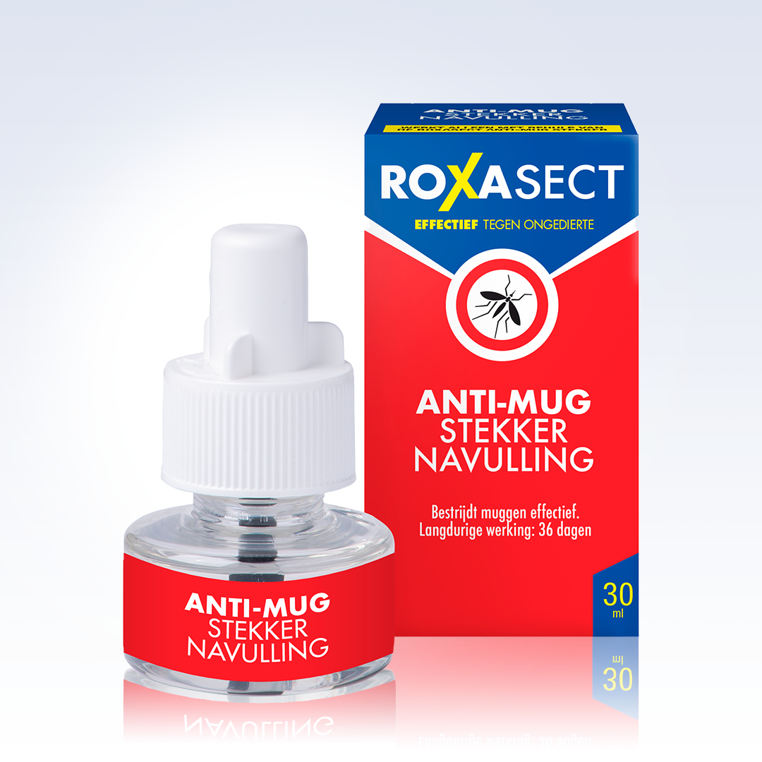 Roxasect Stekker tegen muggen navul (1 stuk)