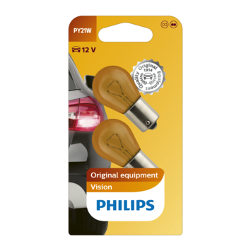 Philips autolamp PY21W Vision 12496NAB2