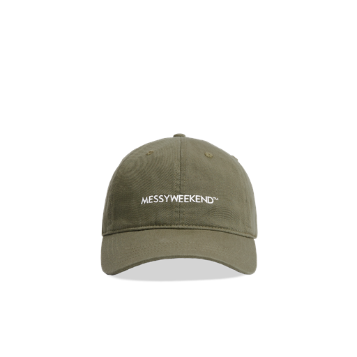 MessyWeekend Cap, Army, One Size