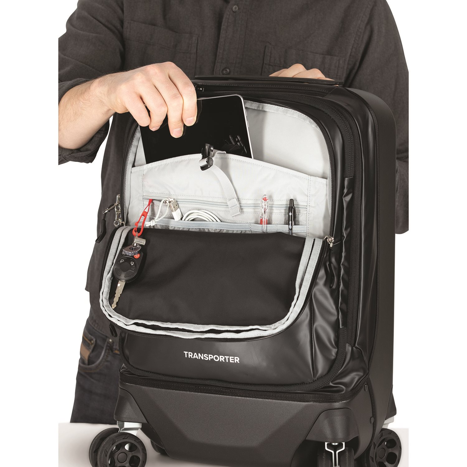 Osprey Transporter Hardside Hybrid 36L black