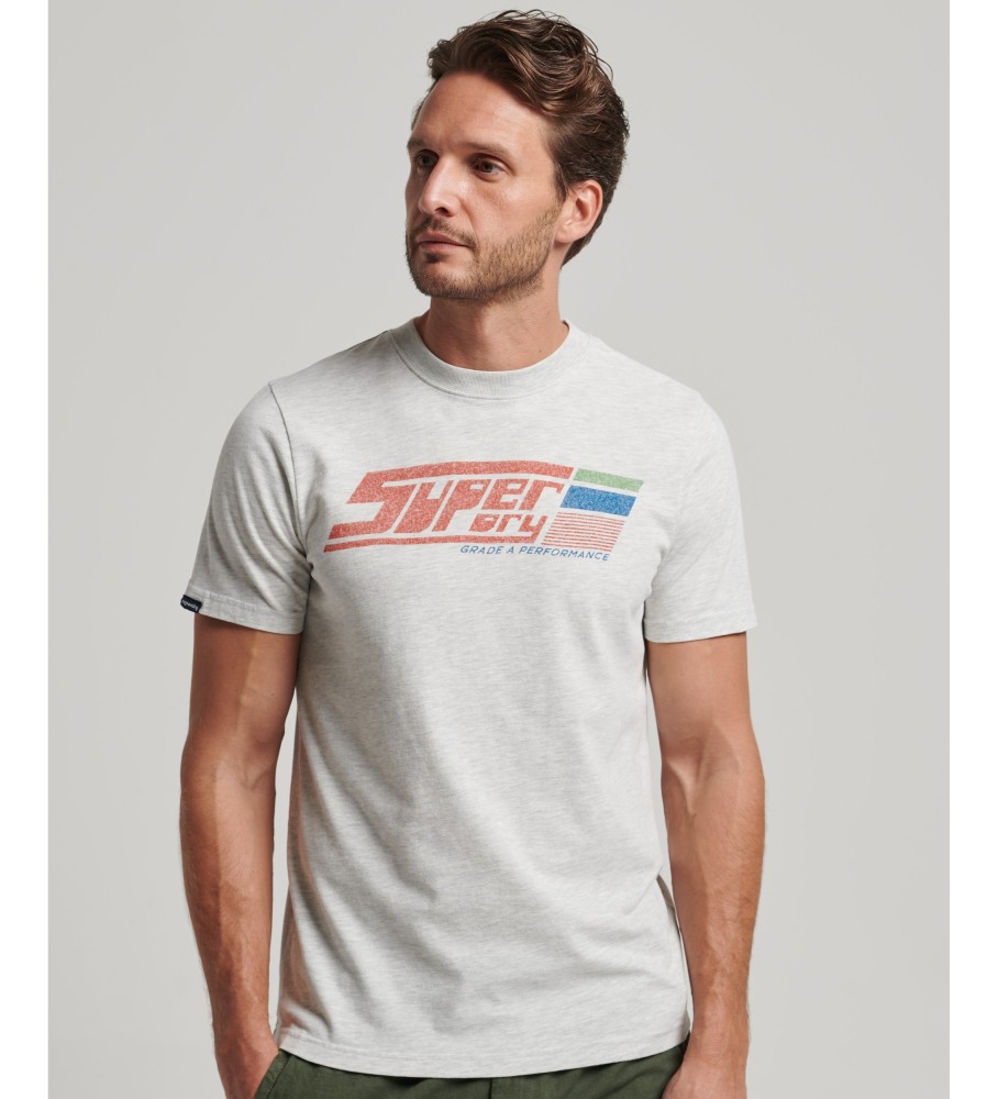 Camiseta Superdry Vintage Shapers Makers cinza
