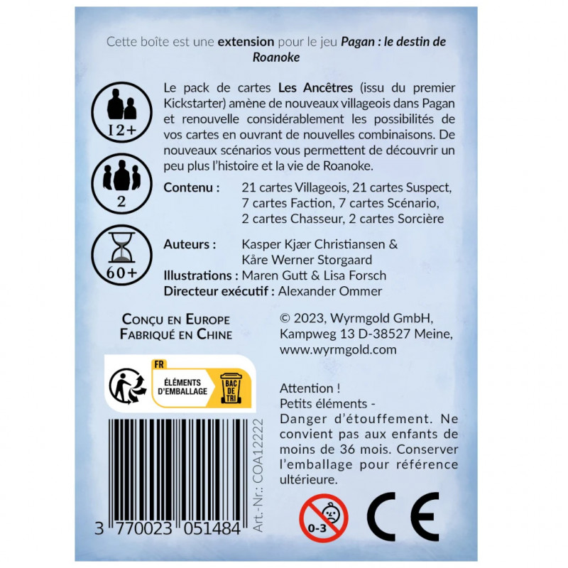 PAGAN - Extension Les Ancêtres