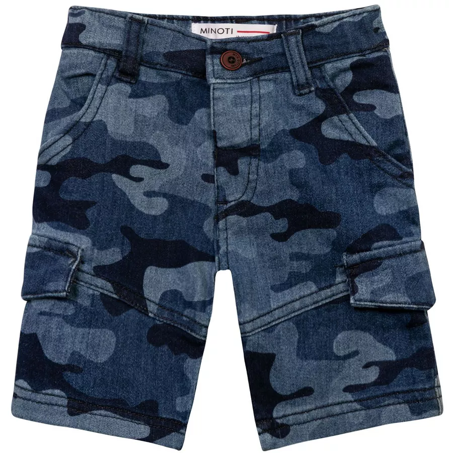 MINOTI Cargoshorts BuntDunkelblau
