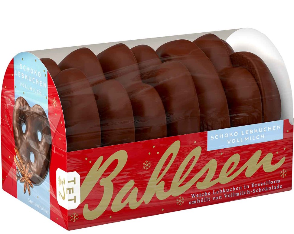 Bahlsen Schoko Lebkuchen Vollmilch 175g MHD:1.3.25